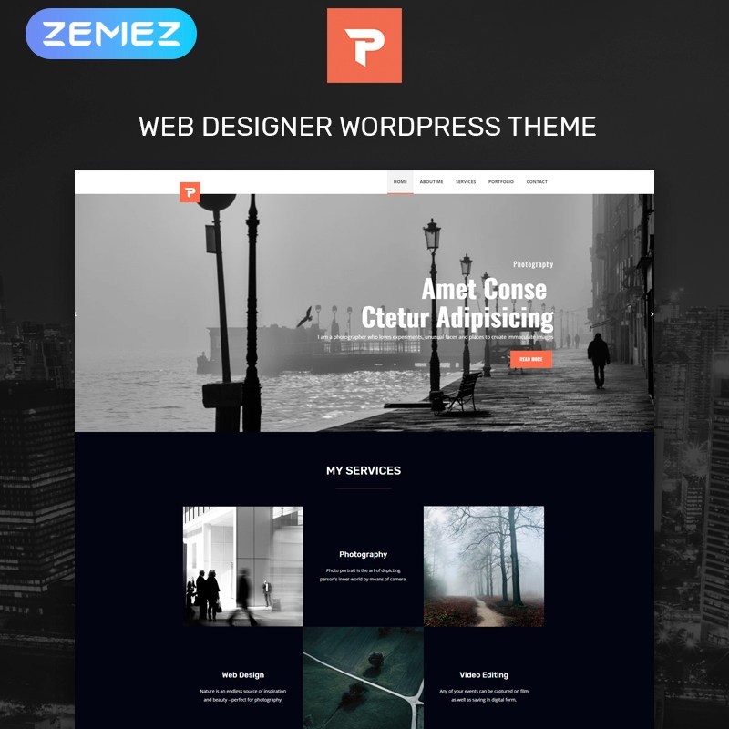 Personalus - Web Designer Multipurpose Creative Elementor WordPress Theme