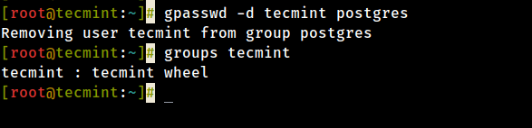 How to Add or Remove a User from a Group in Linux