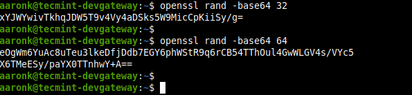 Generate PSK Key Using OpenSSL Command