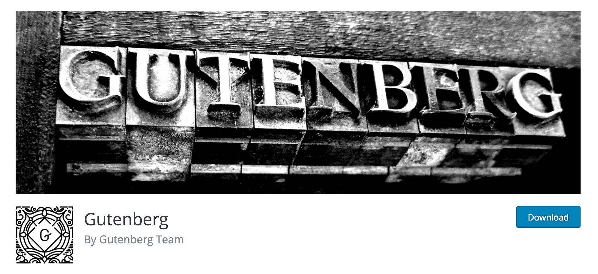The Gutenberg WordPress plugin.