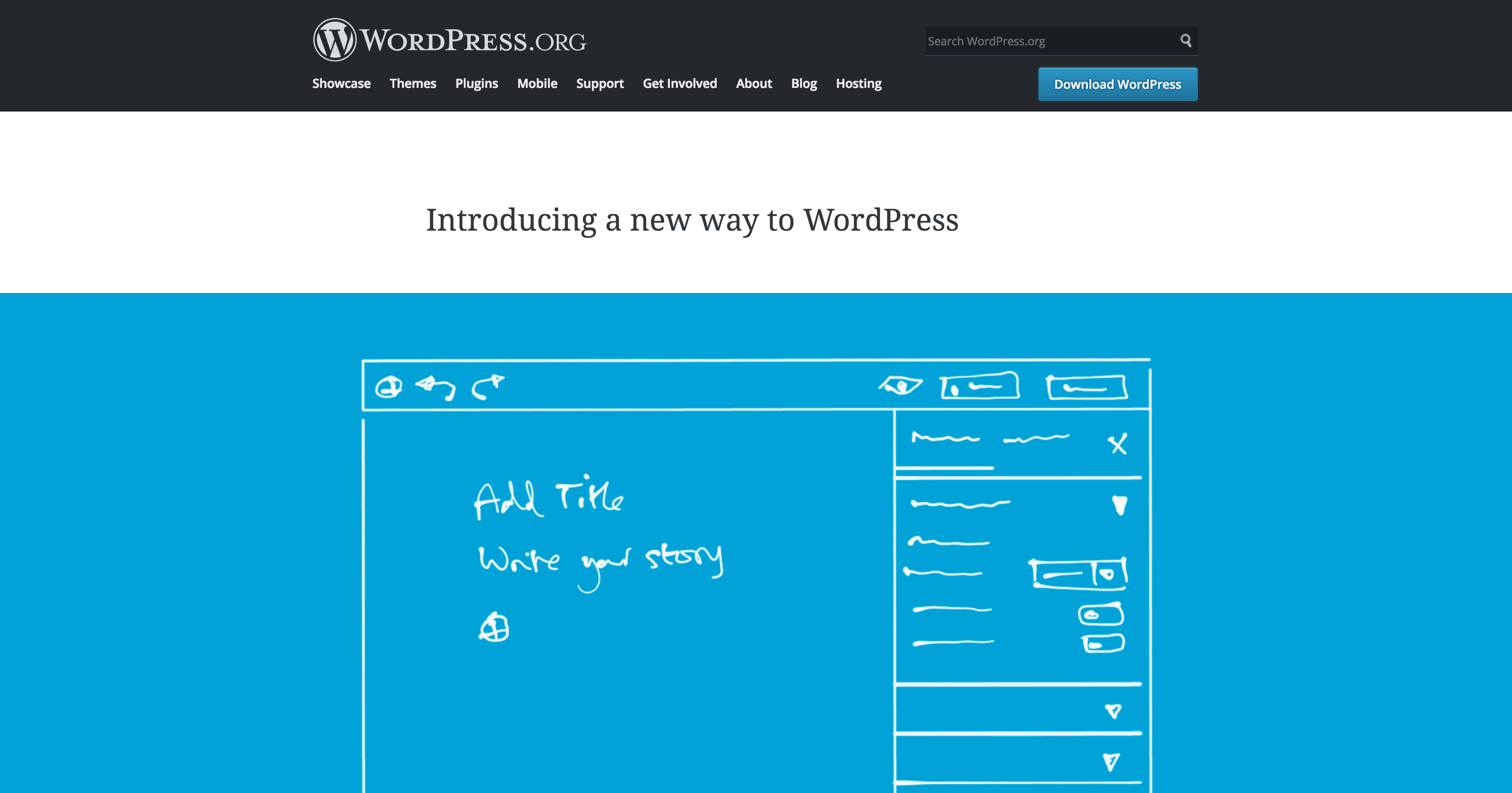 The home page for the Gutenberg project.