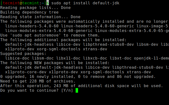 Install OpenJDK in Ubuntu