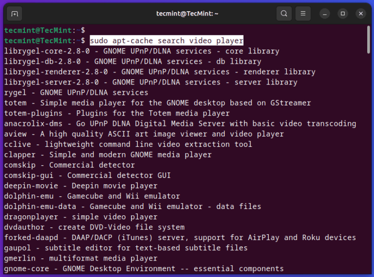 6 Useful apt-cache Command Examples for Ubuntu