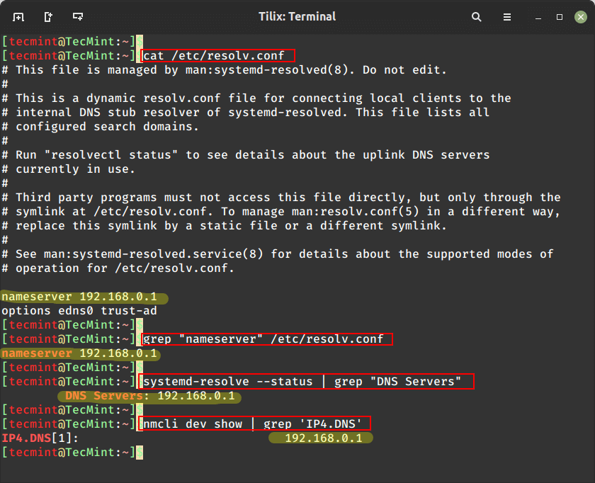 How to Find My DNS Server IP Address in Linux - Hosting Mate