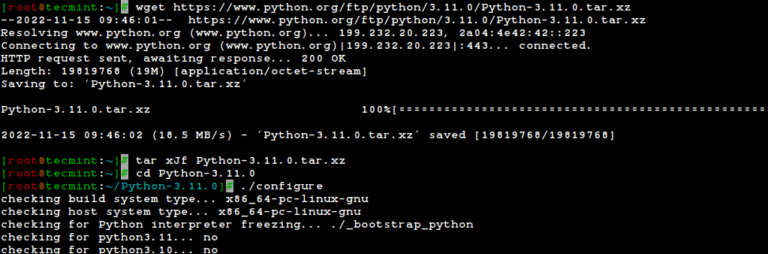 How to Install Latest Python from Source in Linux
