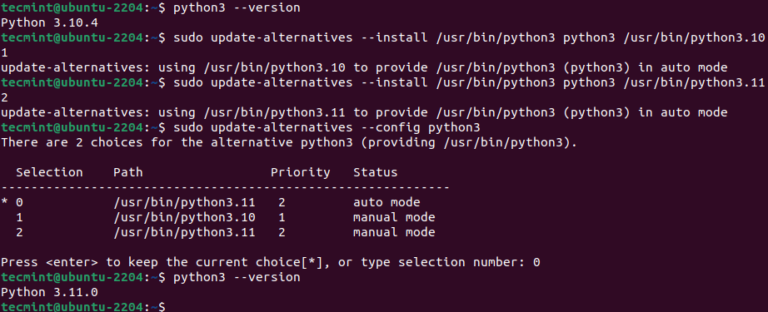 How to Install Latest Python Version in Ubuntu