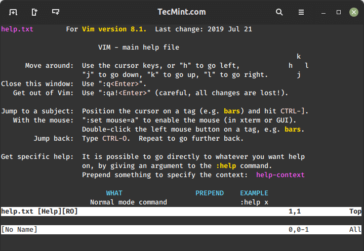 LFCS #2: How to Install and Use Vi/Vim as a Full Text Editor in Linux