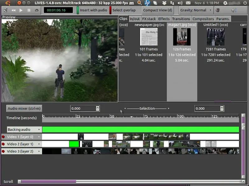LiVES - Open Source Video Editor