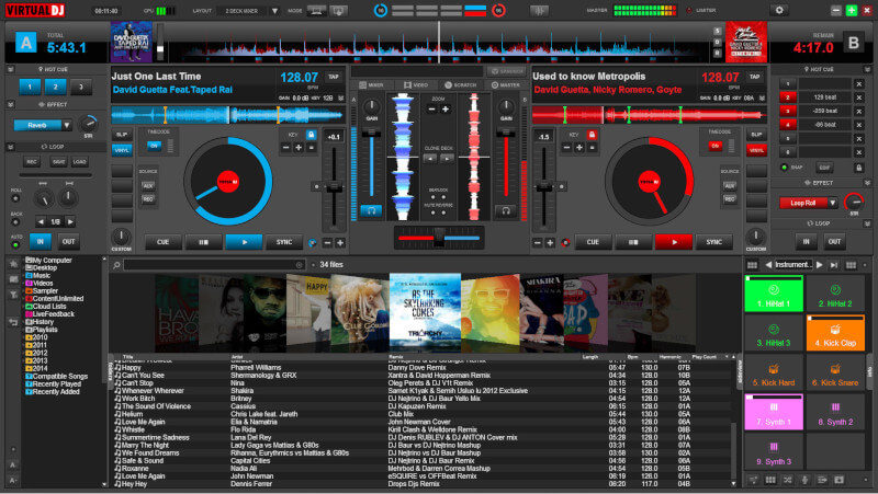 Virtual DJ - MP3 and Video Mix Software