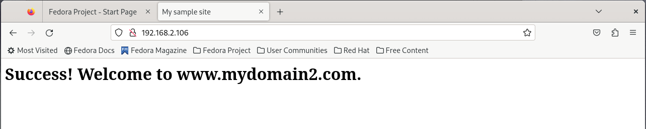 Check mydomain2.com