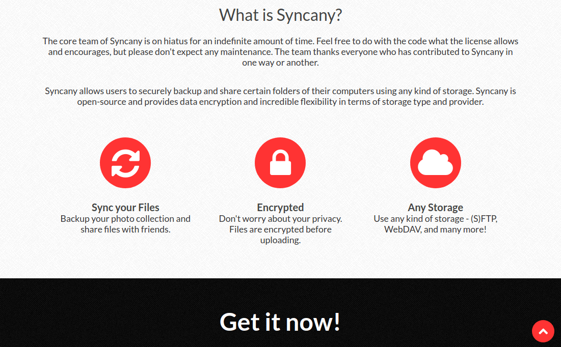 Syncany Secure File Sync Software