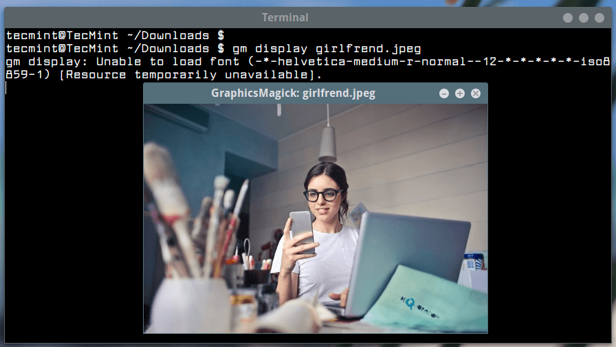 View Image in Linux Terminal