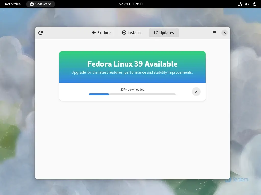 Downloading Fedora Updates