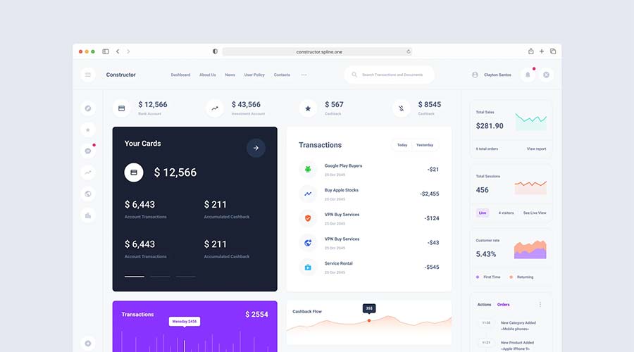 Dashboard Figma Free