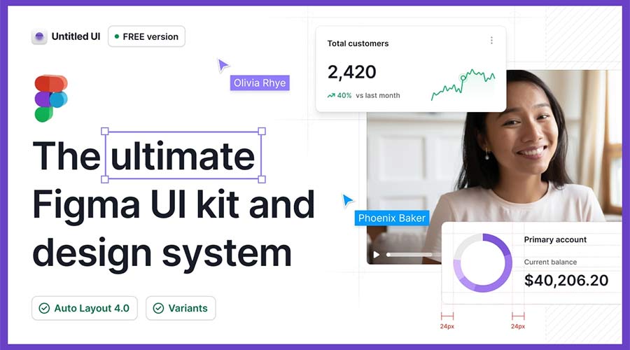 Untitled UI – FREE Figma UI Kit and Design System v2.0