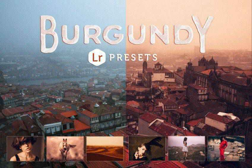 Portrait Burgundy Lightroom Presets
